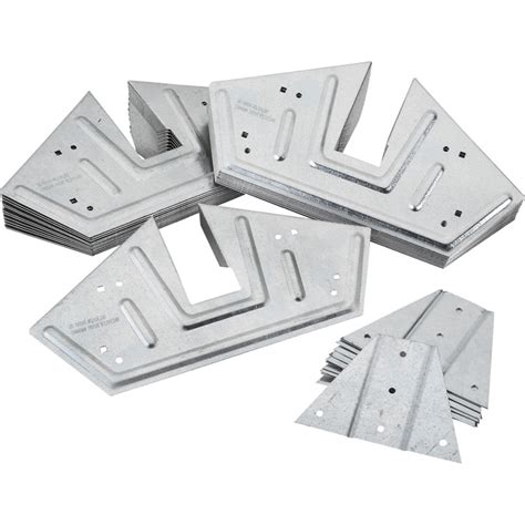 shed kit metal brackets|2x4 shed bracket kit.